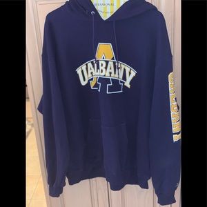 U Albany sweatshirt
